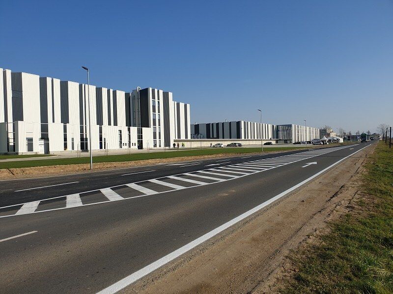 Fabrica de aluminiu Alu-Menziken — ansamblul halelor de producție