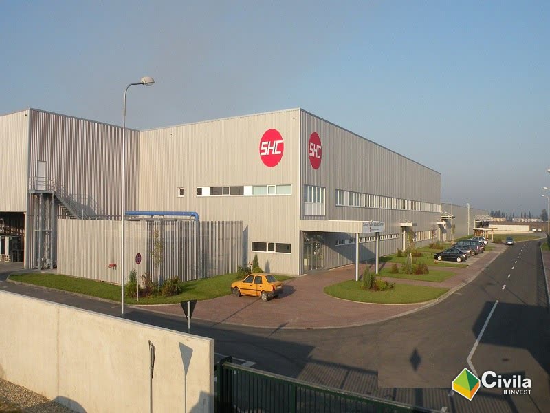 Fabrica ShinHeung Electronics din Oradea, una dintre cele trei fabrici construite pentru furnizorii Samsung